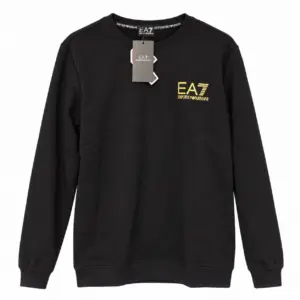 Armani Sweatshirt schwarz, Brust/R&uuml;cken