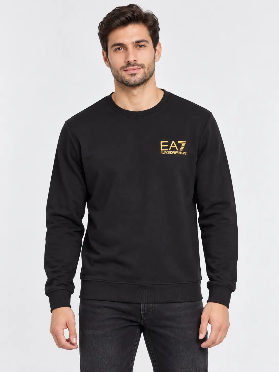 Armani Sweatshirt schwarz, Brust/Rücken – Bild 4