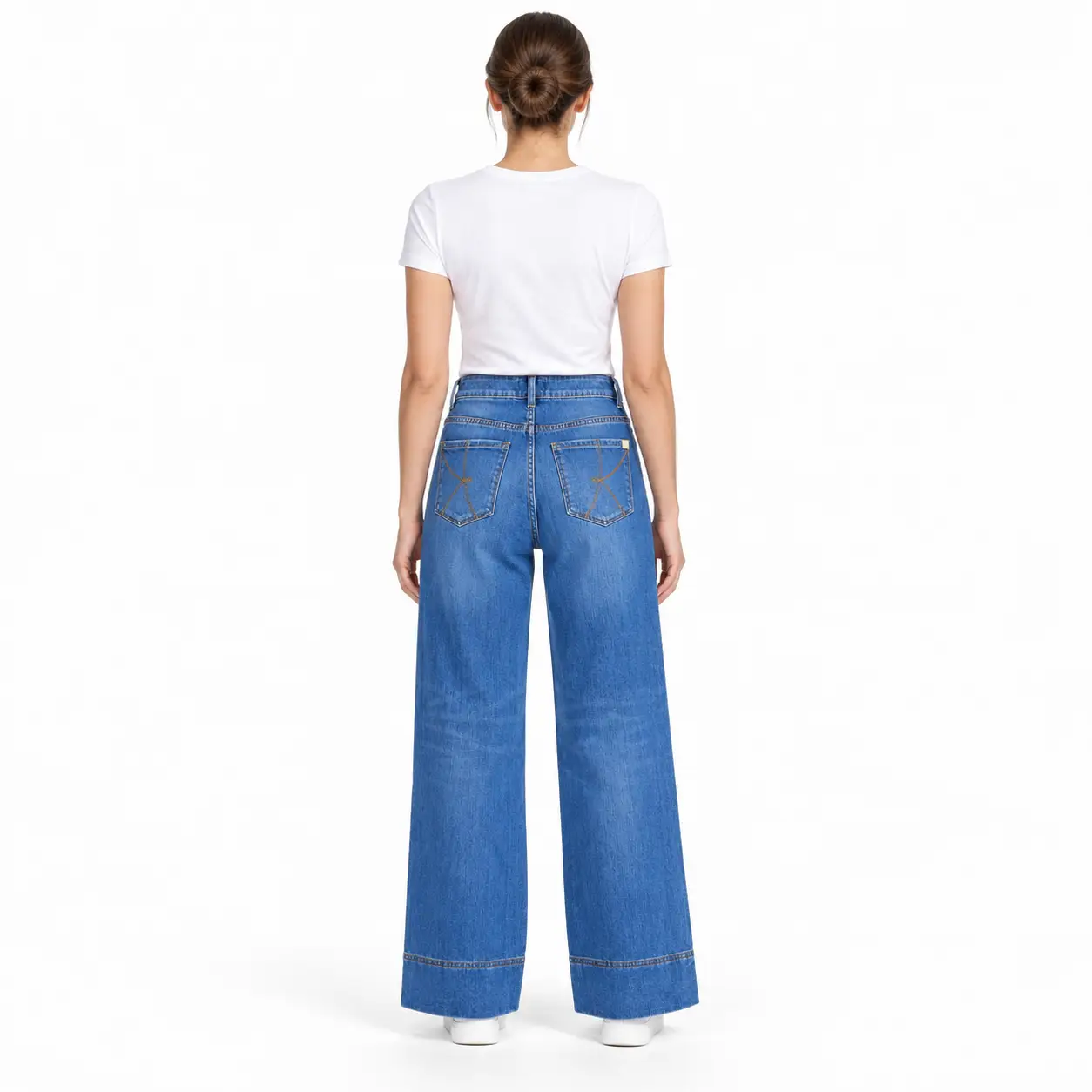 KAOS Jeans SIMONA, blau – Bild 4